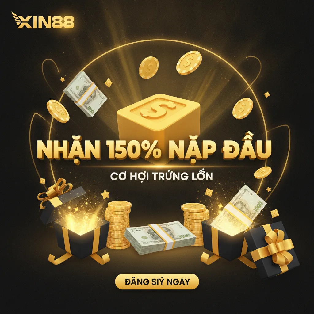 Nhận 150% nạp đầu XIN88